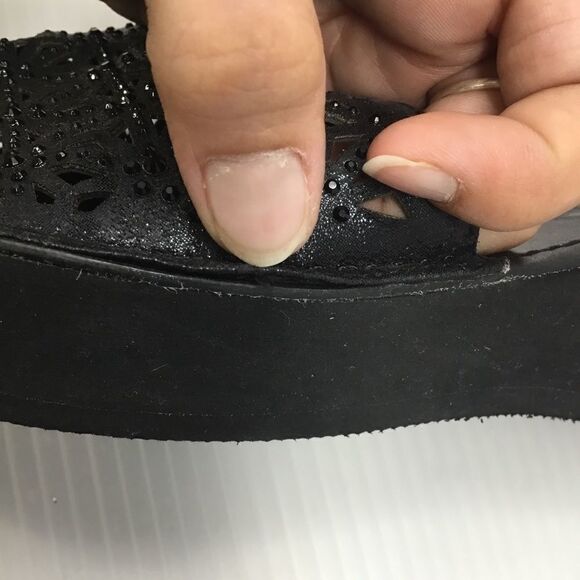 Kenneth Cole Shine Far Slingback Wedge Sandal A11 - Picture 5 of 8